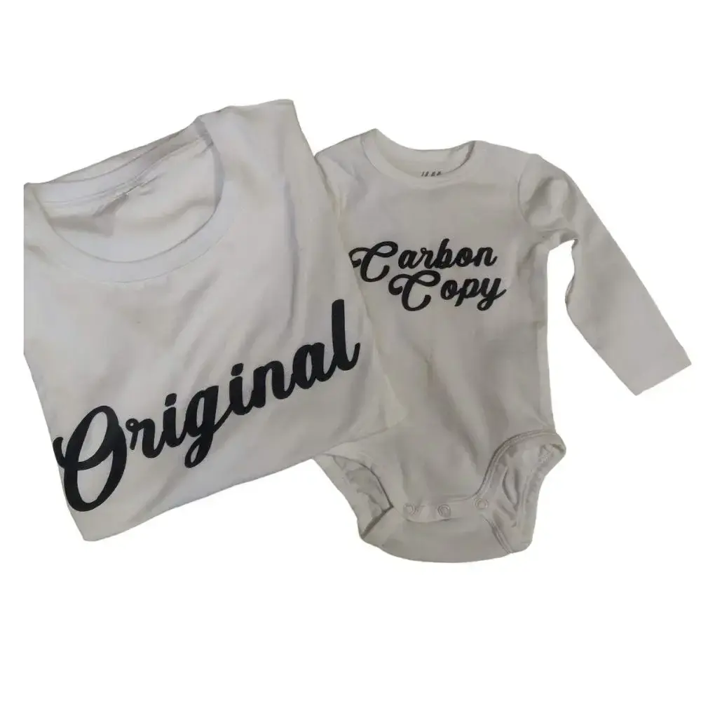 Original and Carbon Copy T-shirts